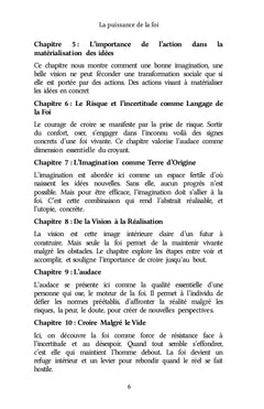 La puissance de la foi