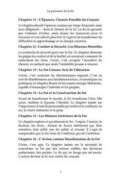 La puissance de la foi