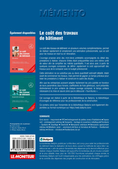 Le coût des travaux de bâtiment - Accessibilité aux PMR