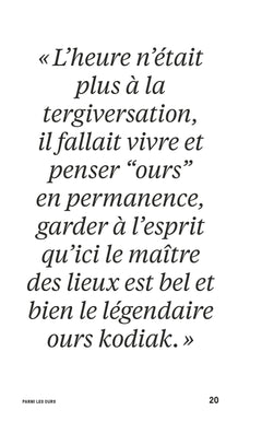 Parmi les ours