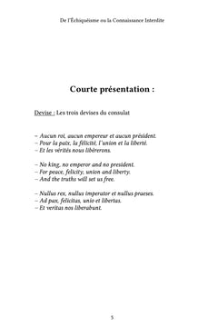 De l'Échiquéisme ou la Connaissance Interdite