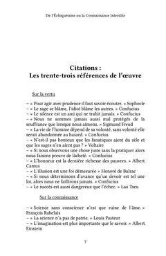 De l'Échiquéisme ou la Connaissance Interdite