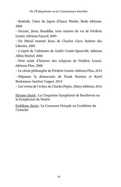 De l'Échiquéisme ou la Connaissance Interdite