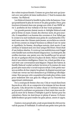 Les lauzes éclatées