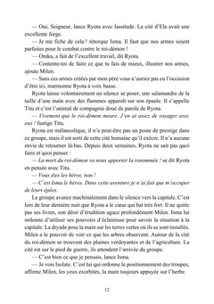 Je suis humain et j'ai pour ambition de devenir le roi des démons