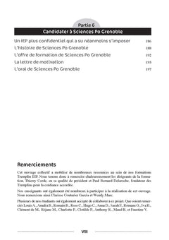 Tremplin Sciences Po Paris, Bordeaux, Grenoble 2027