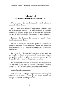 Emmanuel Macron : Sarcasme et sentiment français en Afrique