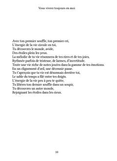Vous vivrez toujours en moi