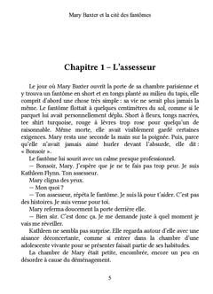 Mary Baxter et la cité des fantômes