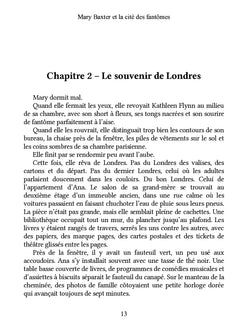 Mary Baxter et la cité des fantômes