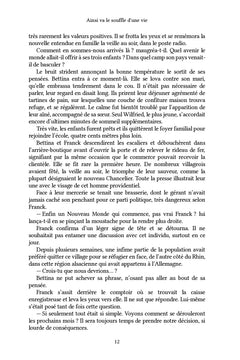 Ainsi va le souffle d'une vie