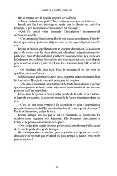 Ainsi va le souffle d'une vie