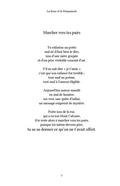 La Rose et le Firmament