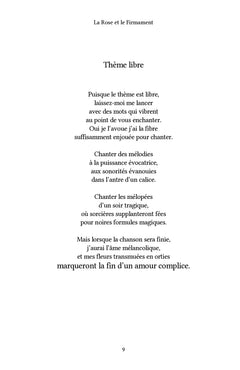 La Rose et le Firmament