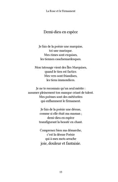 La Rose et le Firmament