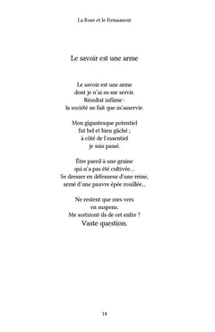 La Rose et le Firmament