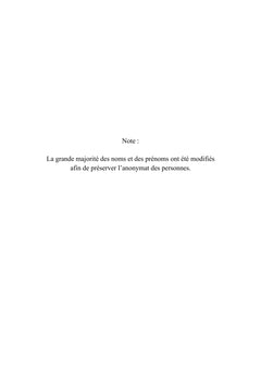 Une trajectoire arrosée d'espérance