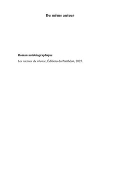 Le silence après elles
