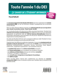 Toute l'année 1 du D.E.I. Le cahier de l'étudiant infirmier