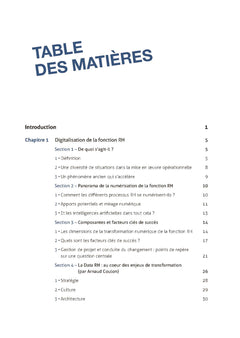 Transformations digitales de la fonction RH et du travail - 2e éd.