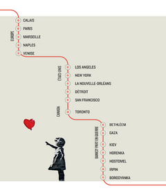 Sur les pas de Banksy