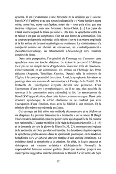 La Pentecôte ou la symphonie de la raison et de la foi au Logos chez J. Ratzinger-Benoît XVI