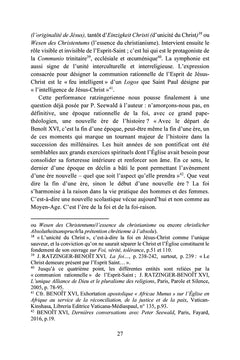 La Pentecôte ou la symphonie de la raison et de la foi au Logos chez J. Ratzinger-Benoît XVI