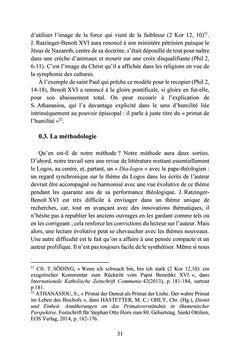 La Pentecôte ou la symphonie de la raison et de la foi au Logos chez J. Ratzinger-Benoît XVI