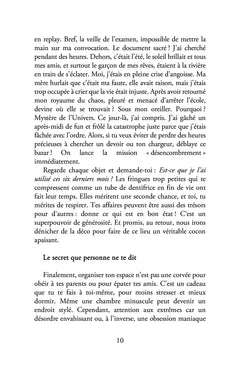 Transforme les problèmes en bonbons et les chagrins en bulles de savon