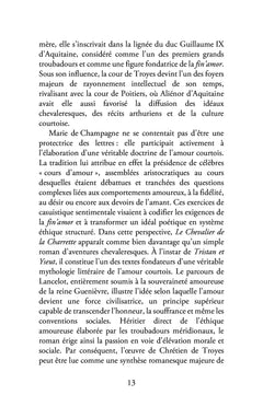 Lancelot ou le Chevalier de la charrette : bac 2027