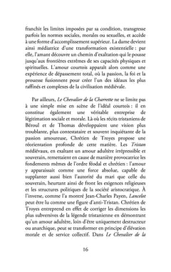 Lancelot ou le Chevalier de la charrette : bac 2027