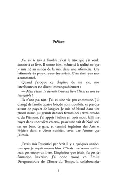 J'ai vu le jour à l'ombre