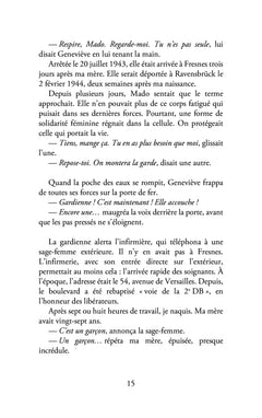 J'ai vu le jour à l'ombre