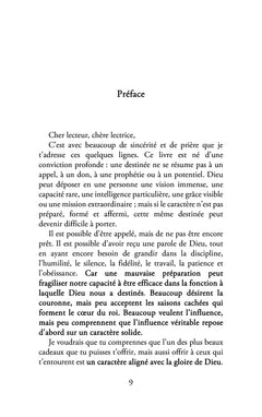 Le caractère pour la destinée