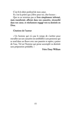 Le caractère pour la destinée