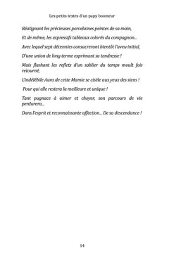 Les petits textes d'un papy boomeur