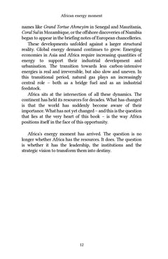African energy moment