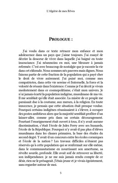 L'Algérie de mes Rêves