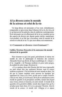 La médecine et la vie