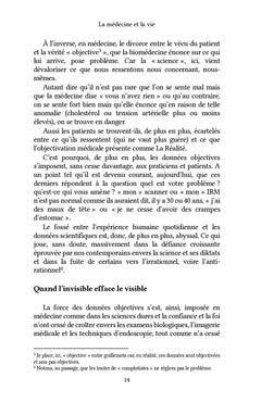 La médecine et la vie
