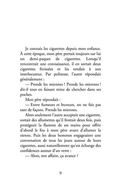 Cigarettes, football, cinéma