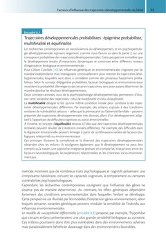 Trajectoires développementales et psychopathologie