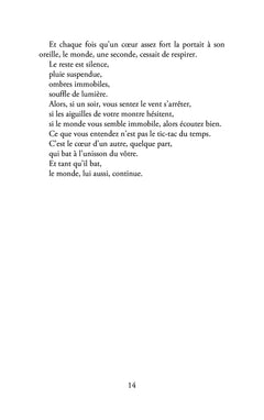 Le sablier de verre