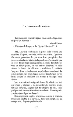Le sablier de verre