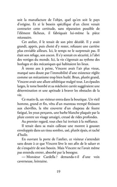 Le sablier de verre