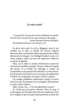 Le sablier de verre