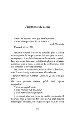 Le sablier de verre