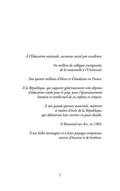 Enseignants du début des XXe et XXIe siècles