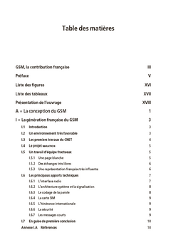 GSM, la contribution française