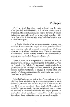 Les Étoffes blanches
